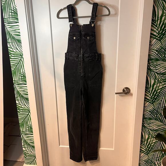 & Other Stories Organic Cotton Denim Overalls Pants Size 0 - Picture 3 of 11